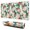 Pioneer Flower Floral-2, variant on Long Mouse Pads for Desk,Pioneer Flower Floral Print Pattern Desk Mats on Top Of Desks, Desk Mouse Pad Extra Large with 3mm Non-Slip Base and Stitched Edge for Gaming,Office,Work,Home 31.5"x11.8"