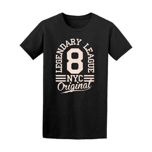 Vintage Sport Legendary League T-Shirt Men -Image by Shutterstock, Male Small