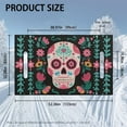 thumbnail image 7 of HUIACONG Sugar Skull Golf Cart Seat Covers Non-Slip Easy to Clean Two-Person Golf Cart Seat Covers Comfortable All-Season Protection Golfs Cart Seats Protector for EZGO Yamaha Club Cars, 7 of 7