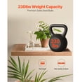 thumbnail image 4 of KFFKFF Floating Shelf Bracket 1 Pack, 230 lbs/104 kg Load Capacity, 46x6.2x3 inch / 1168.4x157.4x76.2 mm, Durable Hidden Shelf Support, Wall-Mounted Invisible Shelf Bracket, 4 of 9