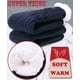 thumbnail image 2 of Calcetines EBMORE Fuzzy Winter para hombre, antideslizantes, color azul oscuro, 2 of 7