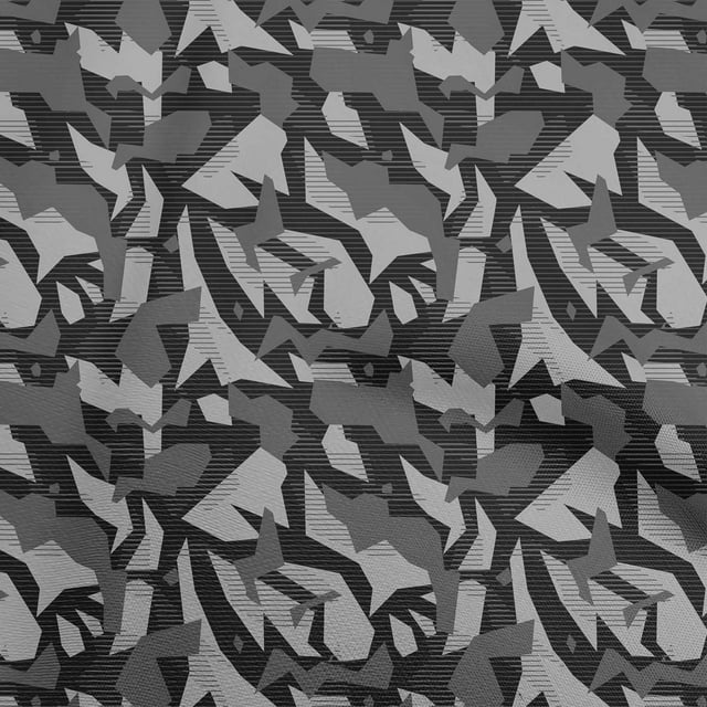 oneOone Rayon Gray Fabric Abstract Diy Clothing Quilting Fabric Print Fabric By Yard 56 Inch Wide
