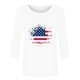 thumbnail image 4 of Camisetas de Manga Corta para las Mujeres Día de la Independencia Impreso Suelto Cuello Redondo Tee, Casual Y Blusas Festivas para las Mujeres Casual, 4 of 4