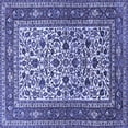 thumbnail image 1 of Ahgly Company Indoor Square Persian Blue Traditional Area Rugs, 7' Square, 1 of 4