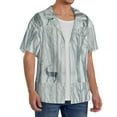 thumbnail image 2 of Kdxio Men'S Hawaiian Shirt For Men Short Sleeve Shirt Christmas Deer Summer Casual Holiday Beach Button Down T-Shirts, 2 of 5