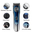 thumbnail image 2 of Professional Hair and Beard Trimmer Rechargeable Men's Clipper with LED Display Gift for Men and Father, 2 of 8