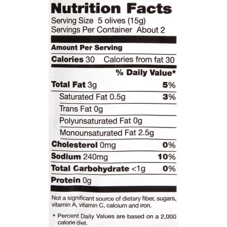 MARIO® PITTED SNACK OLIVES WITH A HINT OF SAVORY PEPPER 1.05 OZ. POUCH