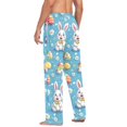 thumbnail image 3 of FORMRS Mens Pajama Pants with Pockets Soft Cotton Sleepwear Lounge Bottoms, Sizes S-2XL, Easter Bunny Pattern, 3 of 7