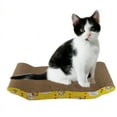 thumbnail image 5 of Corrugated Cat Scratching Board S/M Wave Rectangular Cat Scratcher Pad For Stress Relief Cat Toy, 5 of 14
