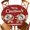 Red, variant on Round Fitted Tablecloths with Elastic Edge Merry Christmas Words on Red Waterproof Table Cover for Kitchen Dining Party Decor,36" - 44"