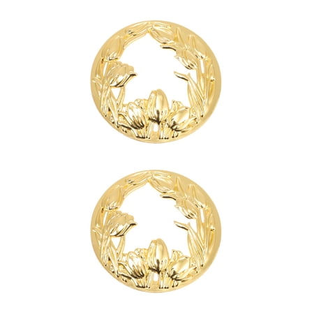 Masteelf 2pcs Christmas Topper Scented Cover Jar Shade Sleeves Jar Accessories Christmas Gifts Wedding Party Favors Golden