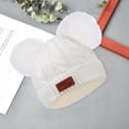 thumbnail image 4 of Conjunto de gorro y bufanda de invierno para niños, guantes y gorro de punto cálidos para bebés de 1 a 8 años., 4 of 6