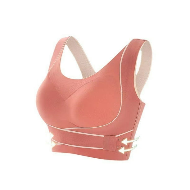 Ropa interior para mujer, sin aro, corrector de espalda, moldeador de pecho, antiflacidez, talla grande