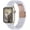A-Pure White-Rose Gold, variant on Compatible with Series 8/7/9 Resin Apple Watch Bands 45mm 44mm 42mm,Fashion Resin Bracelet Wristband with Stainless Steel Buckle for iWatch Ultra 49mm Series 6/5/4/3/2/1/SE