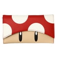 thumbnail image 1 of Nintendo Super Mario Bros Portefeuille Trifold pour Femmes Champignon Rouge, 1 of 3