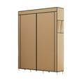 thumbnail image 2 of Hauiodp Portable Closet Organizers, Closet Wardrobe for Hanging Clothes Closet with Cover, Sturdy Free Standing Closet for Bedroom, Simple Wardrobe for Hanging Clothes, 2 of 6