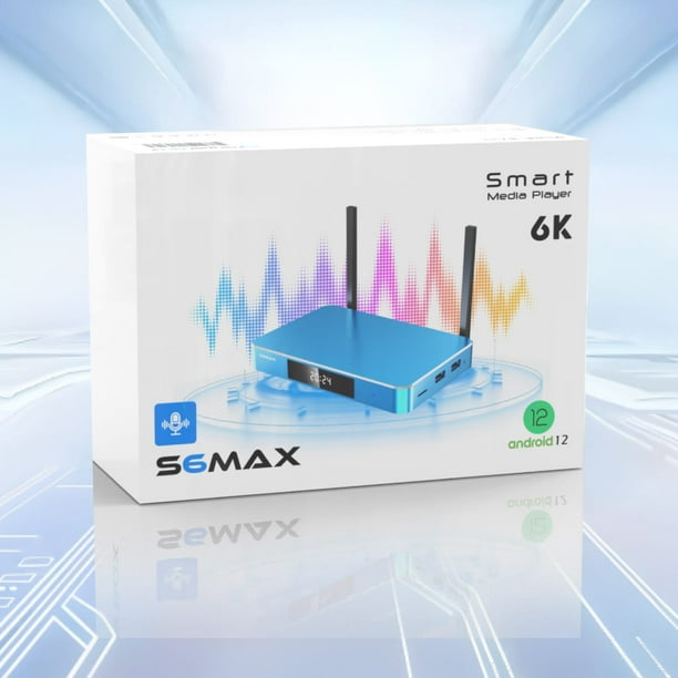 2025 SuperBox S6 MAX 4GB RAM 64GB ROM 6K Ultra HD Built-in Voice