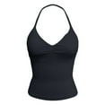 thumbnail image 5 of Women's High Elastic Nylon Seamless Sports Vest Top With Chest Cushion Beauty Back Fitness Sports Yoga Vest, 5 of 5