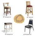 thumbnail image 2 of 2025 Latest Model 4 Pcs Elastic Spandex Chair Stretch Seat Covers Protector for, 2 of 5