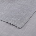 thumbnail image 4 of Linen Rod Pocket Top Semi Sheer Window Treatment Valance for Small/Half Windows 1 Piece (52" W x 18" L, Gray), 4 of 4