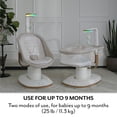 thumbnail image 5 of Evenflo Elara 2-in-1 Smart Motion Swing & Soothing Nest, Coastal Coffee, 5 of 11