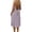 Light Purple, variant on Elegant Sleeveless Backless Loose Dress Robe Homewear Comfortable Casual Wear