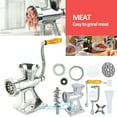 ZGBY Kitchen Meat Grinder Heavy Duty Mincer Stuffer Manual Sausage