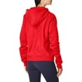 thumbnail image 3 of Champion Womens Relaxed Reverse Weave Hoodie, Left Chest C X-Small Scarlet-y06145, 3 of 5