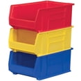 thumbnail image 5 of Akro-Mils 3 Pack AkroBins Plastic Storage Bins, Space-Saving Organizers, Clear, 5 of 5