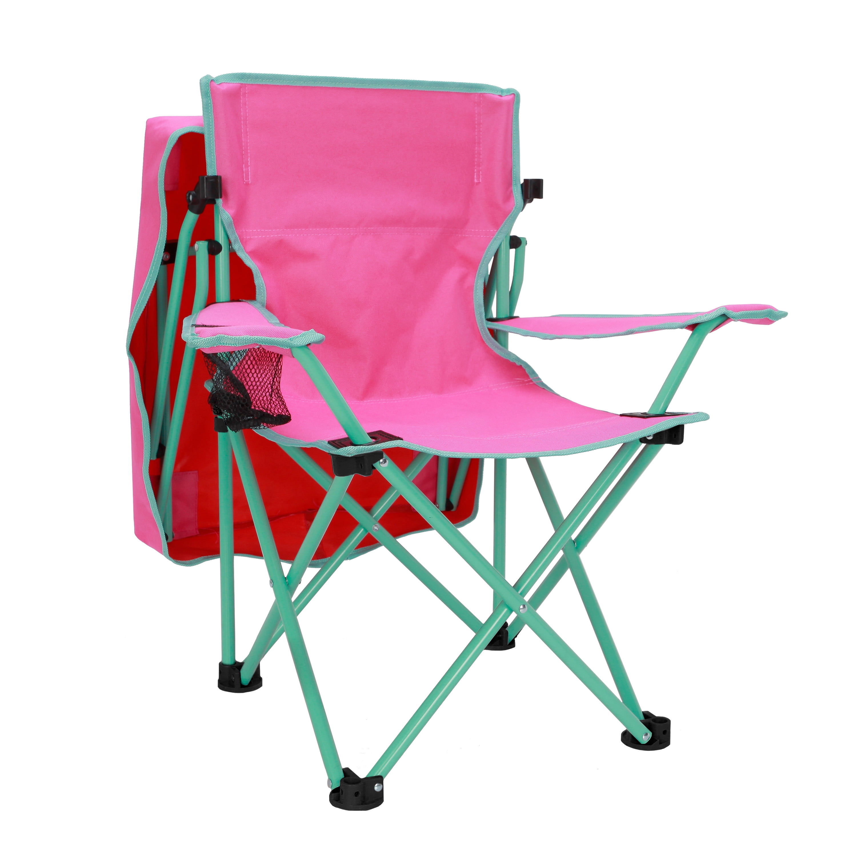 Pink camping chair with canopy discount