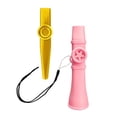 thumbnail image 4 of Yinanstore Flûte Kazoo Facile à Apprendre pour Spectacle de Performance pour Enfants Rose et Or, 4 of 8