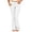 White, variant on hoksml Women's Flare Yoga Pants High Waisted Foldover Waistband Bootcut Workout Leggings with Pockets for Gym Lounge