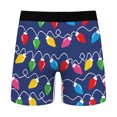thumbnail image 7 of Odeerbi Clearance Mens Underwear Seamless Boxer Briefs Christmas Digital Printing Breathable Close Fitting Underpants Comfortable Boxers Blue, 7 of 7