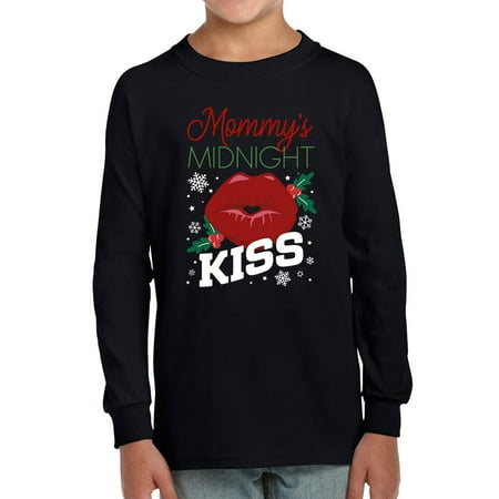 

Mommy s Midnight Kiss Long Sleeve Toddler -Smartprints Designs 4 Toddler