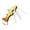 Gold, variant on Multifunctional Foldable Keychain Stainless Steel Toothpick Knife Pick Teeth Carry Ultra-Fine Anti-Plug Tooth Hook Crochet Can Open Bottle Buckle Teeth