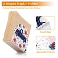 thumbnail image 4 of Cars Flowers Floral Napkin Holder for Table Clear Napkin Stand Paper Holder Acrylic Organizer Dispenser Napkins for Dinner Kitchen Restaurant Room, 4 of 8