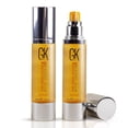 thumbnail image 1 of GK HAIR Global Keratin 100% Organic Argan Oil Anti Frizz Hair Serum Pack of 2 (3.4 Fl Oz/100ml) Styling Smoothing Strengthening Hydrating & Nourishing Heat Protection Shine For Frizzy Dry Damaged Hair, 1 of 2