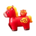 thumbnail image 3 of Figura de caballo, figura de Feng Shui chino, estatua de resina animal, decoración de escritorio C, 3 of 9