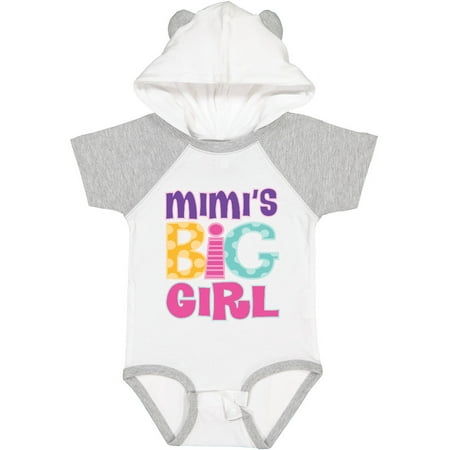 

Inktastic Mimi Grandma Big Girl grandchild Girls Baby Bodysuit
