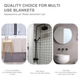 thumbnail image 4 of Maytalsory Quick-drying Bathroom Rugs Exquisite Crafted For Easy Cleaning Toilet Rugs Bath Mat Carpets Grey 1 Pc, 4 of 6