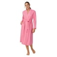 thumbnail image 3 of Aria Long Sleeve Wrap Robe 48" with pockets, Women's Size XS-5X, 3 of 8