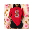 thumbnail image 1 of Playera Blusa De Gracias Por Ser Mi Apoyo Mama Ropa Para Mujer Con Mensaje Color Rojo Talla Mediana Marca Emil SaEs, 1 of 4