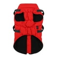thumbnail image 2 of Dog Harness and Leash Set Winter Warm Pet Cotton Vest Jacket for Small Medium Large Dogs and Cats, 2 of 10