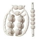 thumbnail image 2 of Masajeador de piernas con rodillo, herramienta de masaje portátil de 15 puntos para fitness blanco, 2 of 9