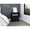 Black, variant on Light Gray Color / Bedroom Nightstand / Store Books and More