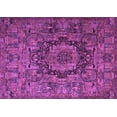 thumbnail image 1 of Ahgly Company Indoor Rectangle Animal Purple Traditional Area Rugs, 4' x 6', 1 of 4