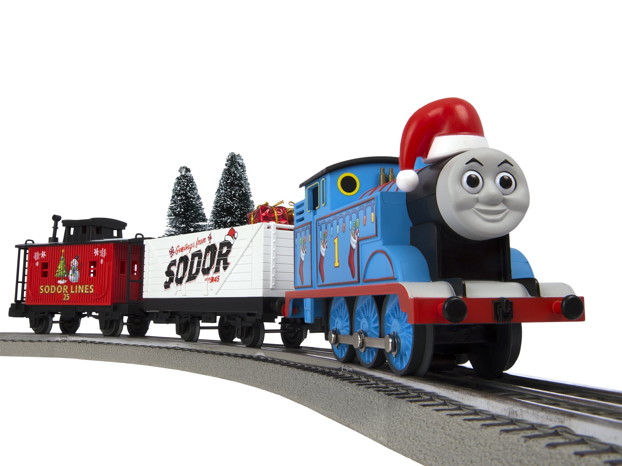 o scale christmas train set
