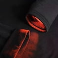 thumbnail image 3 of ZUKMRJPC Men's Compression Shirts Long Sleeve High Elastic Slim Fit Pullover Winter Fleece Warm Running Athletic Gym Baselayer Undershirts, 3 of 7