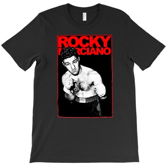 Rocky Boxing Marciano Funny Sports Fighter Graphic Novelty Art H32772 T-Shirt, for Men and Women, Up to Size 5XL