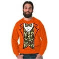 thumbnail image 3 of Camouflage Faux Three Piece Tuxedo Men's Big & Tall Crewneck Sweatshirt Brisco Brands 4X, 3 of 5
